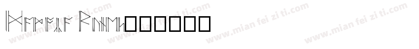 Madoka Runes字体转换